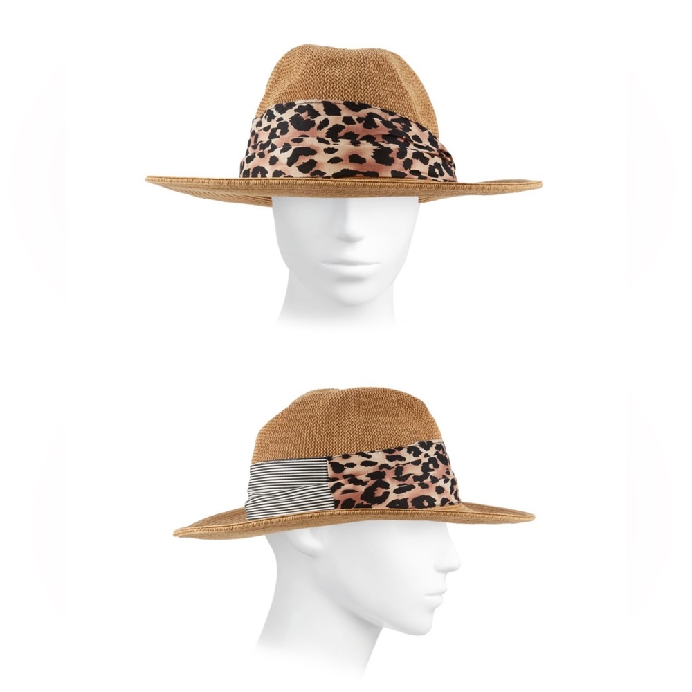 San Diego Hat Company Woven Fedora NWT - Picture 3 of 3